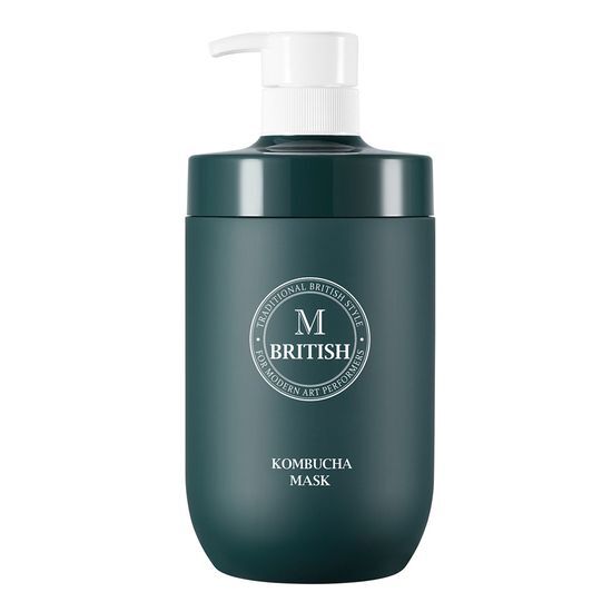 Alt text: British M Kombucha Mask 750ml - Men's beauty product for hair care, featured in the K-Beauty category.