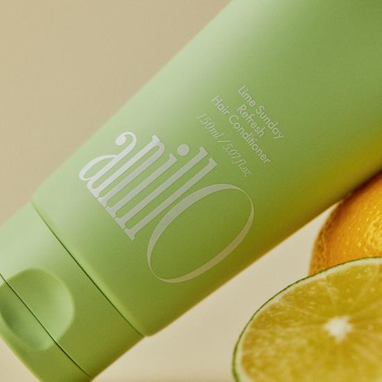 Anillo Lime Sunday Refresh Hair Conditioner 150ml - K-Beauty hair care treatment for revitalizing and refreshing hair.