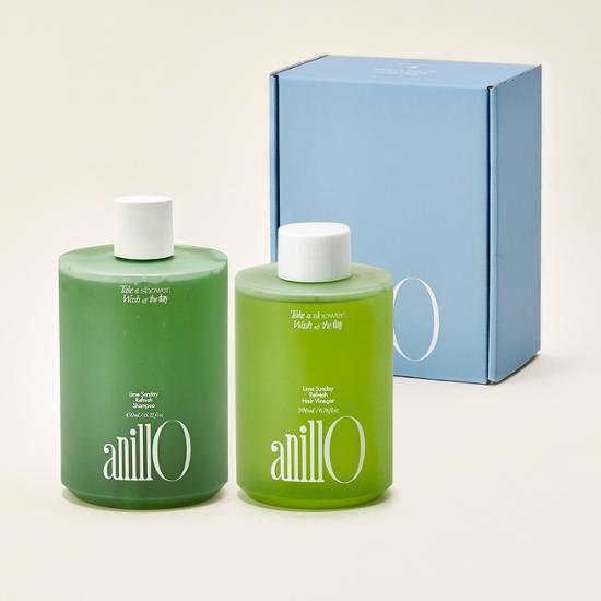 Anillo Lime Sunday Refresh Shampoo & Vinegar Set