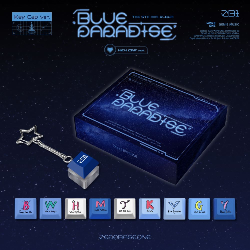zerobaseone-5th-mini-album-blue-paradise-key-cap-ver