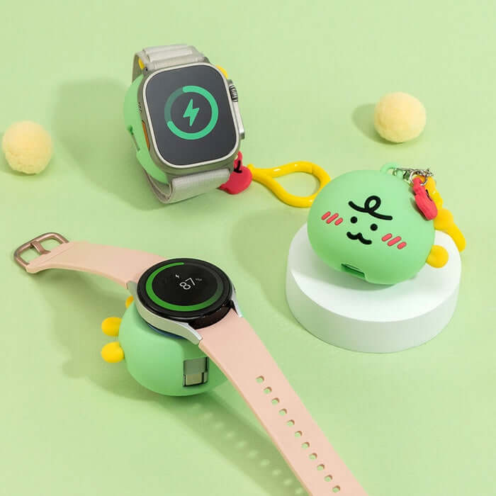 Niniz Jordi Dongle Watch Docking Power Bank 1200mAh (Galaxy/Apple) by Kakao Friends Tech Products - Available at allkpopmag. Price: $35.16.