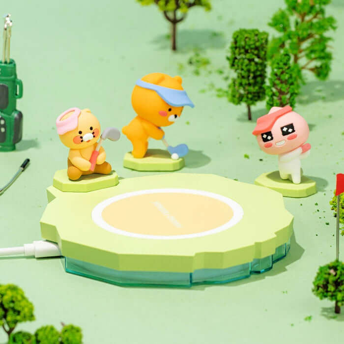 Kakao Friends Hole-in-One Figure Fast Wireless Charging Pad by Kakao Friends Tech Products - Available at allkpopmag. Price: $45.74.