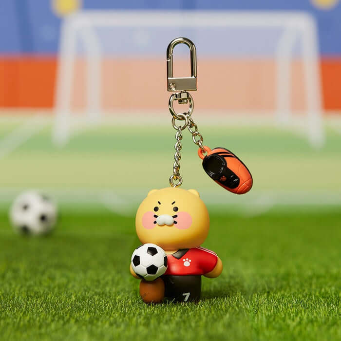 Sports Figure Keyring - Soccer Chunsik by Kakao Friends - Available at allkpopmag. Price: $17.64.
