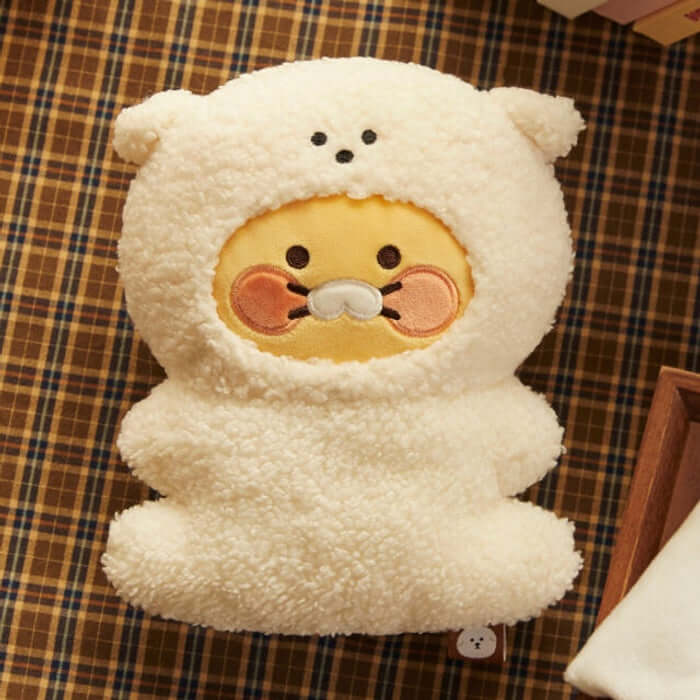Fluffy Friends Hot Pack Doll - Chunsik by Kakao Friends - Available at allkpopmag. Price: $31.75.