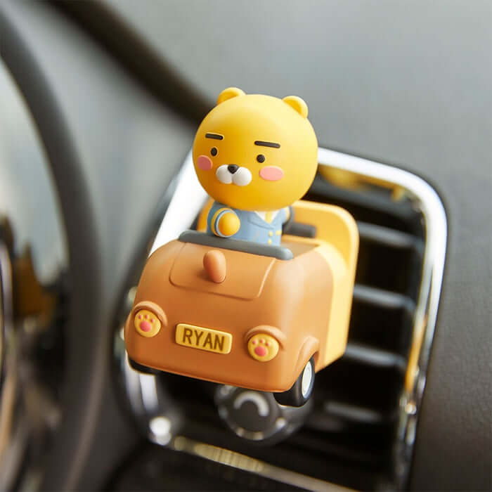 Car Air Freshener (Vent Clip) - Driving Lion by Kakao Friends - Available at allkpopmag. Price: $23.52.