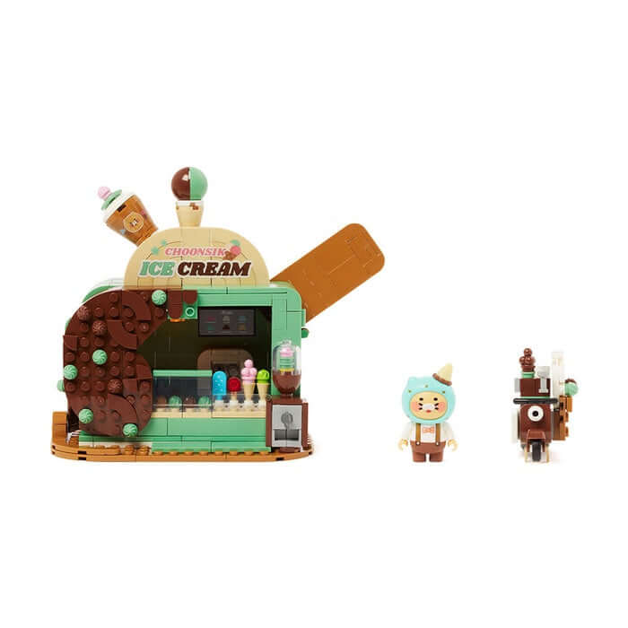 Mint Chocolate Dessert Brick Figure - Chunsik by Kakao Friends - Available at allkpopmag. Price: $44.68.