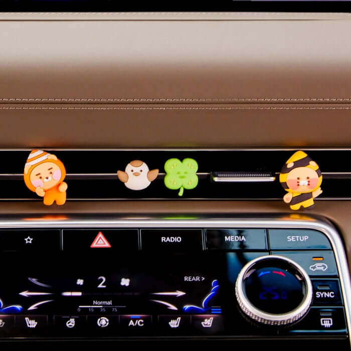 Safety Fairy Air Vent Figure - Ryan & Chunsik by Kakao Friends - Available at allkpopmag. Price: $17.64.