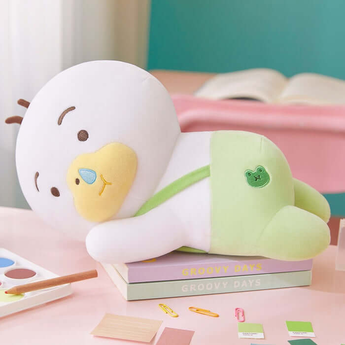 Peek-a-boo Shy Baby Pillow_Tube by Kakao Friends - Available at allkpopmag. Price: $19.99.