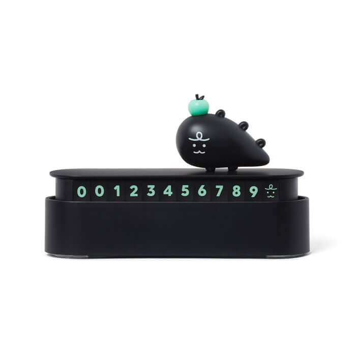 Parking Number Plate - Black Jordi by Kakao Friends - Available at allkpopmag. Price: $29.39.