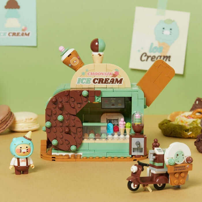 Mint Chocolate Dessert Brick Figure - Chunsik by Kakao Friends - Available at allkpopmag. Price: $44.68.