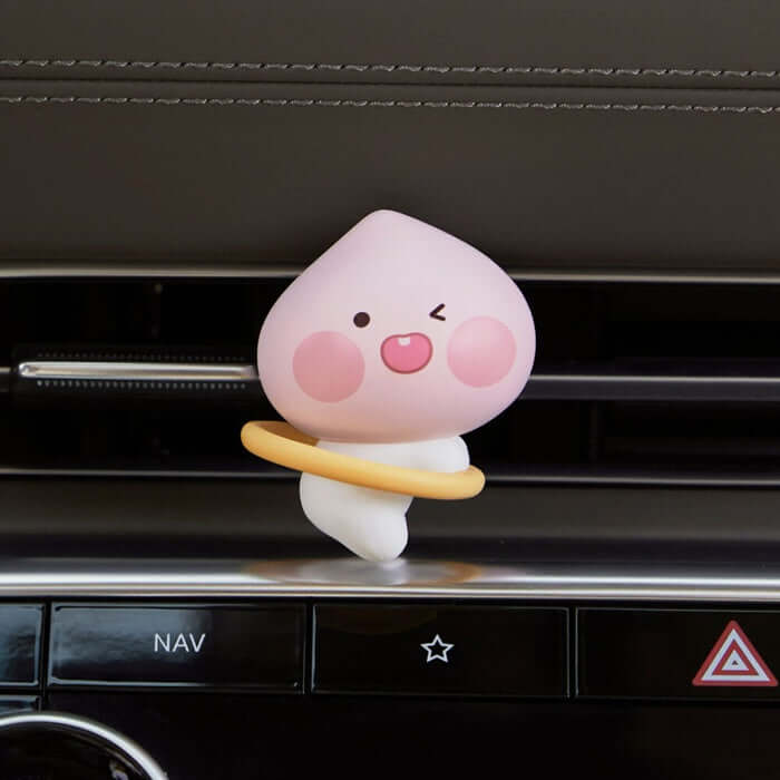 Hula Hoop Car Air Freshener - Little Peach by Kakao Friends - Available at allkpopmag. Price: $21.16.