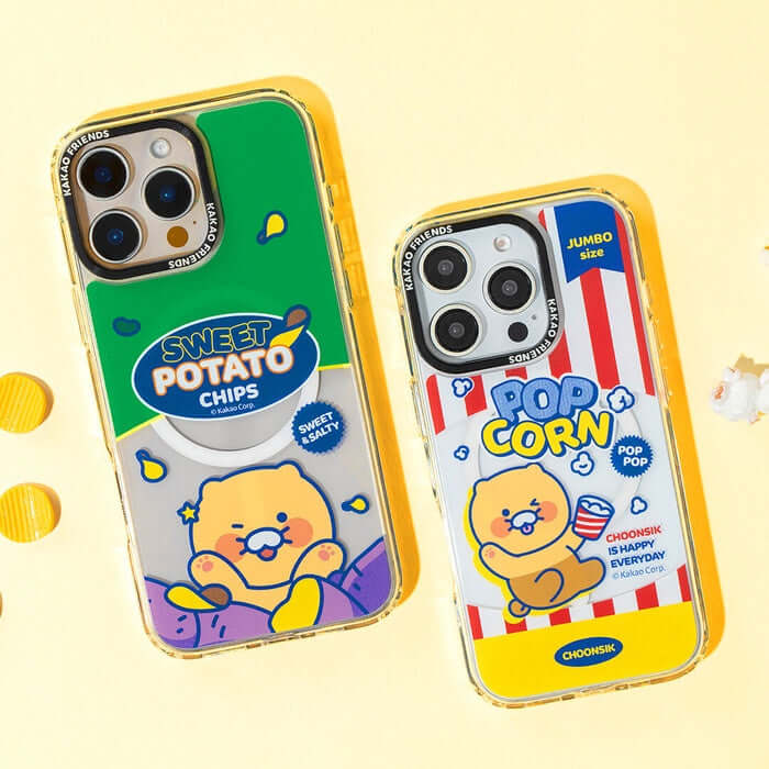 Kakao Friends iPhone 16, 15 Snack Clear MagSafe Case by Kakao Friends Tech Products - Available at allkpopmag. Price: $29.39.