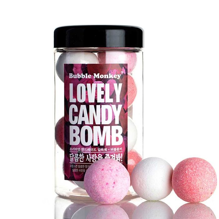 Bubble Monkey Lovely Candy Bath Bombs 30g x 10 Pack by Bubble Monkey - Available at allkpopmag. Price: $38.21.