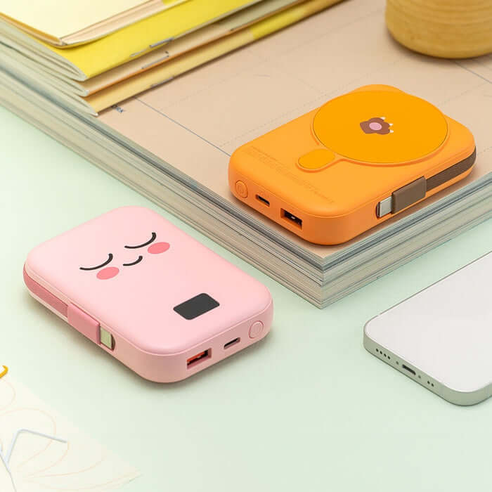 Kakao Friends Cable-Type MagSafe Power Bank 10,000mAh by Kakao Friends Tech Products - Available at allkpopmag. Price: $57.61.