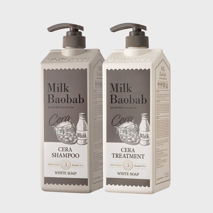 Sera Shampoo + Treatment 1200ml (White Soap) by Milk Baobab - Available at allkpopmag. Price: $52.91.