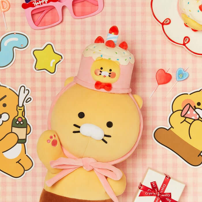 Bling Party Cake Doll Hair Tie - Chunsik by Kakao Friends - Available at allkpopmag. Price: $21.16.