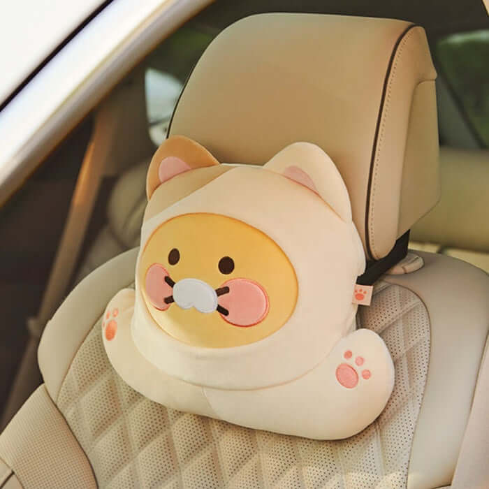 Nyangnyang Cat Neck Cushion - Chunsik by Kakao Friends - Available at allkpopmag. Price: $23.52.