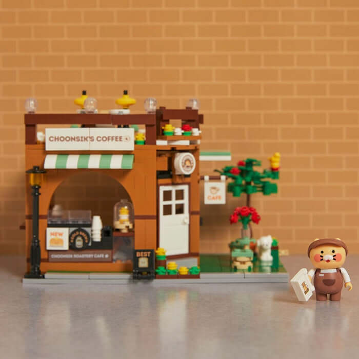 Brick Figure Cafe - Chunsik Character by Kakao Friends - Available at allkpopmag. Price: $61.14.