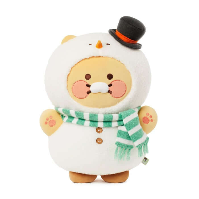 Fluffy Doll Chunsik - Snowman Plush Toy by Kakao Friends - Available at allkpopmag. Price: $48.21.
