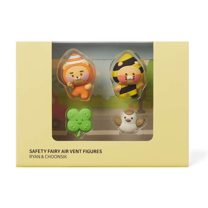 Safety Fairy Air Vent Figure - Ryan & Chunsik by Kakao Friends - Available at allkpopmag. Price: $17.64.