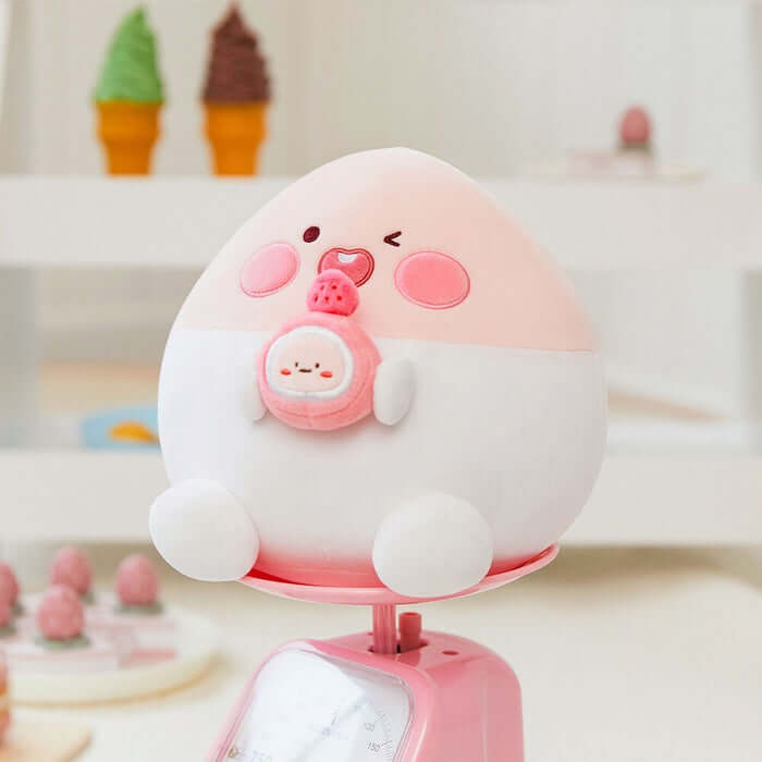 Ddoon Ddoon Plush Pillow - Little Peach by Kakao Friends - Available at allkpopmag. Price: $24.69.