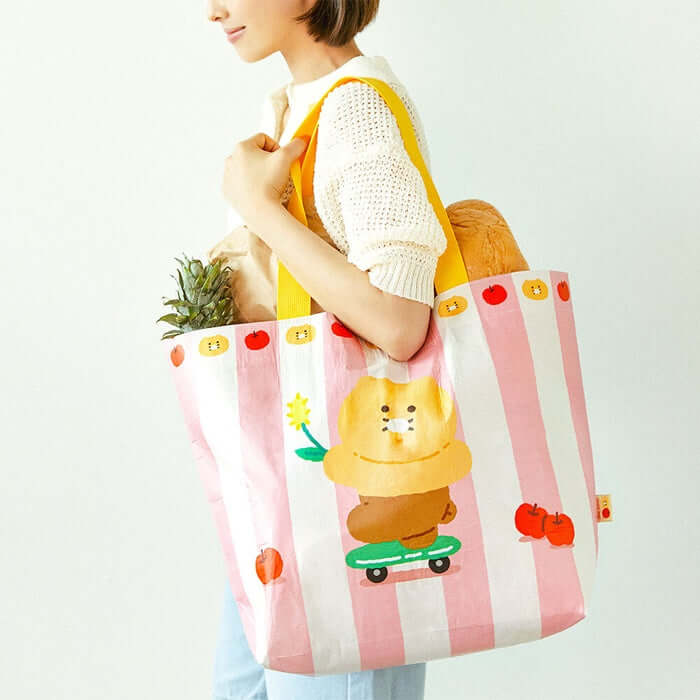 Reusable Bag M - Chunsik by Kakao Friends - Available at allkpopmag. Price: $18.81.