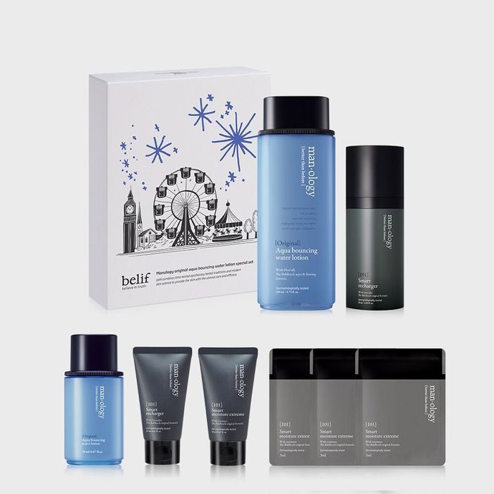 Manology Original Aqua Bouncing Water Lotion Happy New Year Set by Belif - Available at allkpopmag. Price: $65.96.
