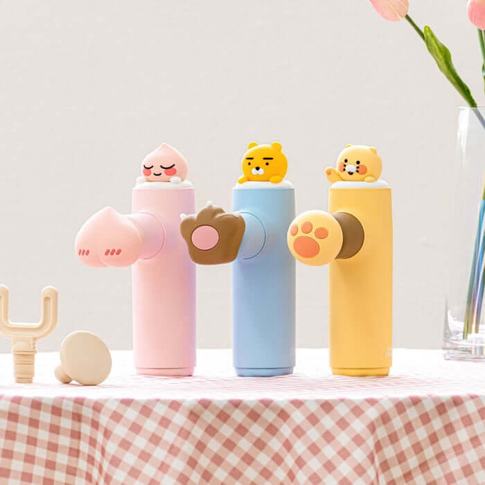 Kakao Friends Kkuk Kkuk Lightweight Wireless Massage Gun by Kakao Friends Tech Products - Available at allkpopmag. Price: $82.19.
