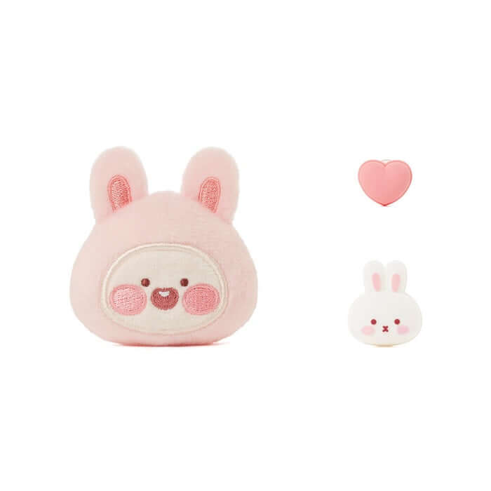 Little Peach Rabbit Plush Keychain by Kakao Friends - Available at allkpopmag. Price: $21.16.