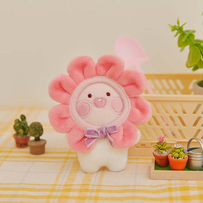 Flower Ball Blush Keyring Doll - Little Peach by Kakao Friends - Available at allkpopmag. Price: $18.81.