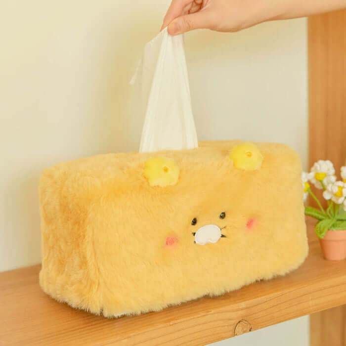 Chunsik's Square Tissue Case - Fur Jin Chunsik's Day by Kakao Friends - Available at allkpopmag. Price: $25.87.