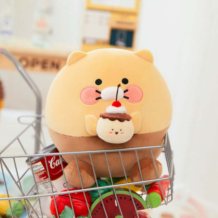 Ddoon Ddoon Chunsik Pillow - Round and Soft Cushion by Kakao Friends - Available at allkpopmag. Price: $24.69.