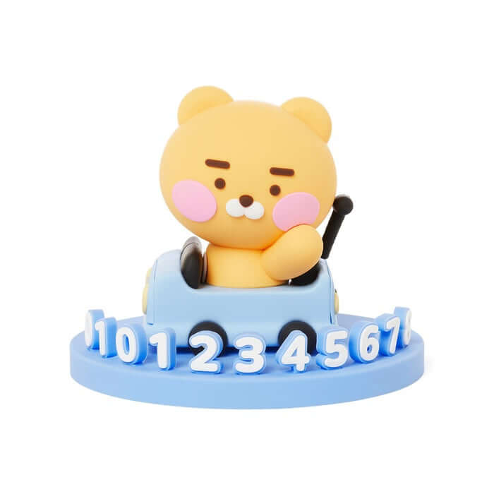 Little Lion Figure Parking Number Plate by Kakao Friends - Available at allkpopmag. Price: $22.34.