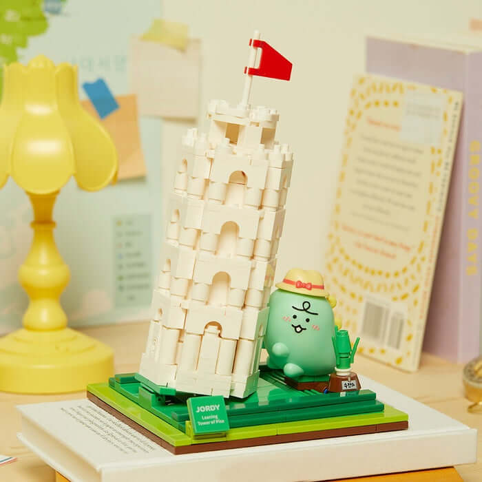 Brick Figure Pisa Tower - Jordi by Kakao Friends - Available at allkpopmag. Price: $37.62.
