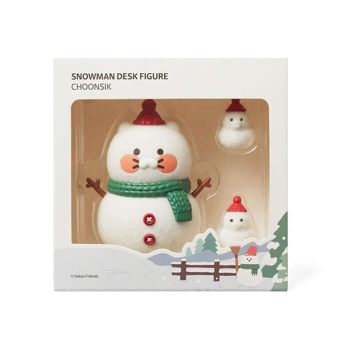 Snowman Desk Figure - Chunsik by Kakao Friends - Available at allkpopmag. Price: $25.87.