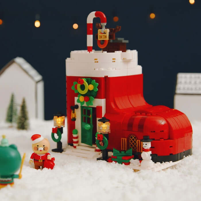 Dear My Santa Christmas Brick Figure by Kakao Friends - Available at allkpopmag. Price: $61.14.