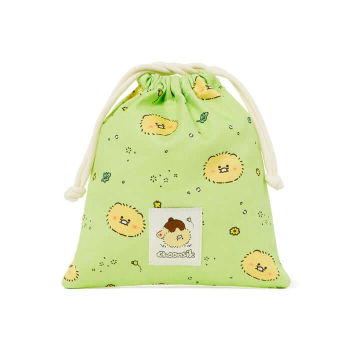 Chunsik's Daily String Pouch - Cute Pet Accessory by Kakao Friends - Available at allkpopmag. Price: $14.11.