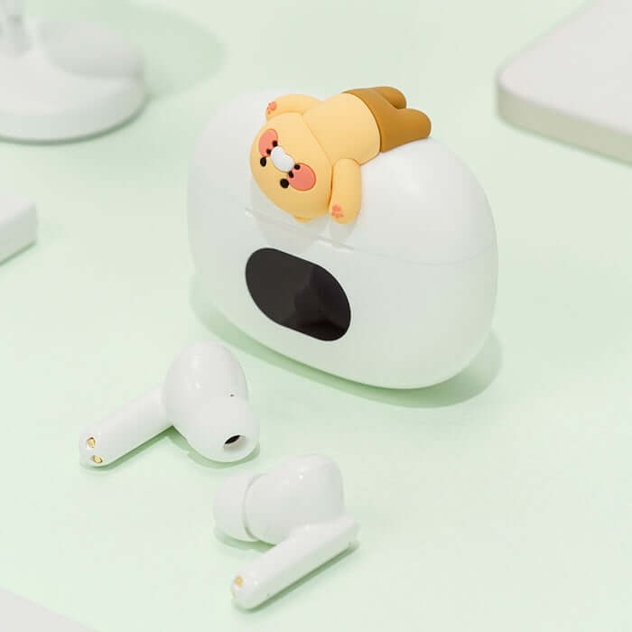 Kakao Friends TWS Chunsik Bluetooth Wireless Earbuds by Kakao Friends Tech Products - Available at allkpopmag. Price: $35.16.