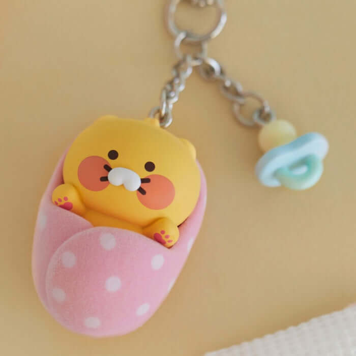 Fluffy Figure Keyring - Baby Chunsik by Kakao Friends - Available at allkpopmag. Price: $18.81.