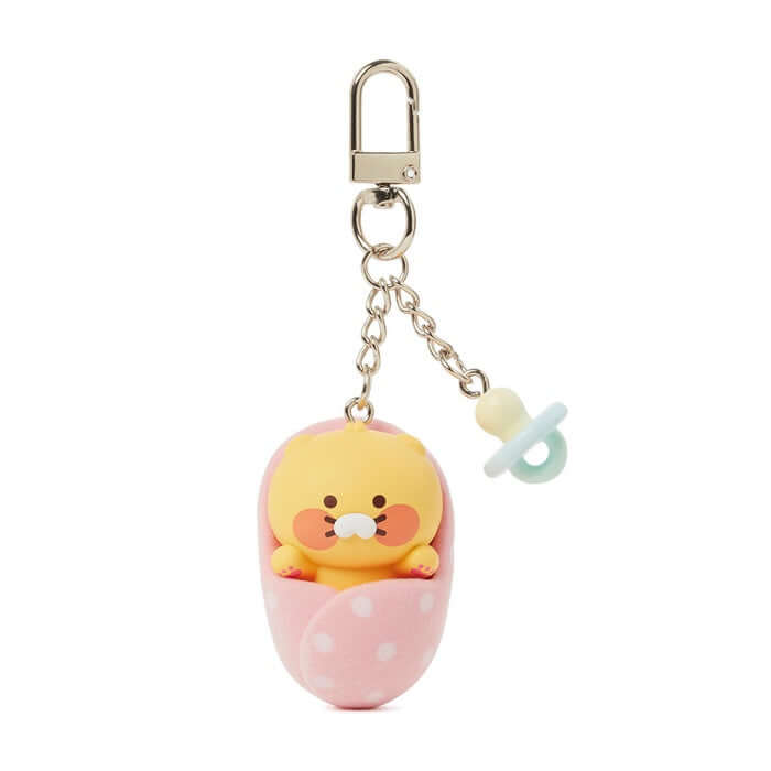 Fluffy Figure Keyring - Baby Chunsik by Kakao Friends - Available at allkpopmag. Price: $18.81.