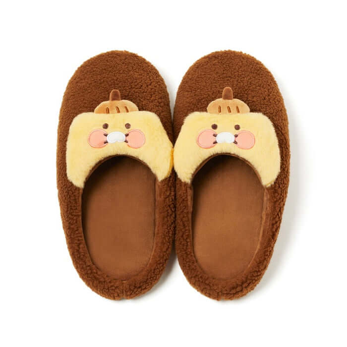 Cabin in the Forest Wool Slippers - Chunsik Edition by Kakao Friends - Available at allkpopmag. Price: $32.92.