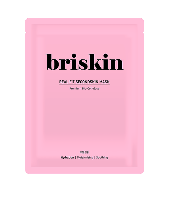 Real Fit Second Skin Bio-Cellulose Mask Pack [Hydration] (10 Sheets) by Briskin - Available at allkpopmag. Price: $58.79.