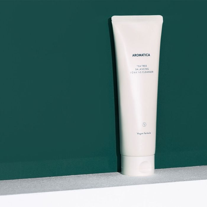 Tea Tree Balancing Foaming Cleanser 180G for All Skin Types by Aromatica - Available at allkpopmag. Price: $18.22.