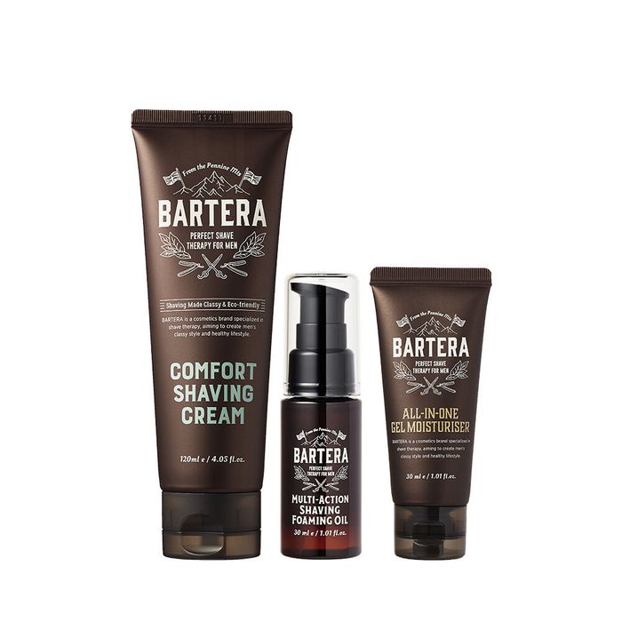 Comfort Shaving Cream Gift Set by Bartera - Available at allkpopmag. Price: $28.43.