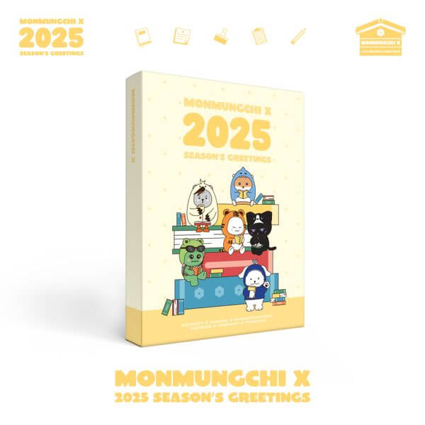 MONMUNGCHI X - 2025 Season's Greeting by MONSTA X - Available at allkpopmag. Price: $32.01.