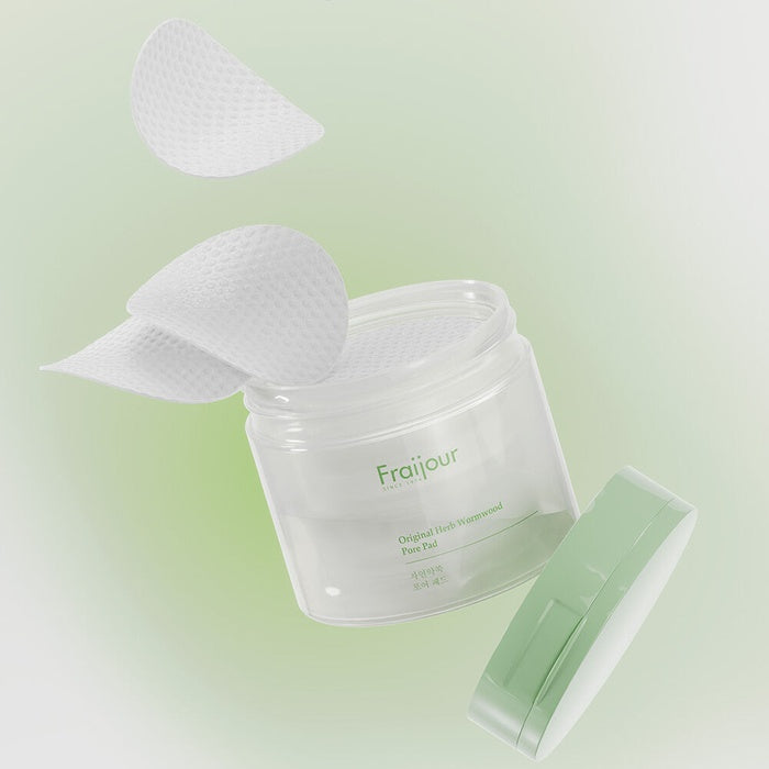 Natural Mugwort Calming Pore Cleansing Toner Pads 60+60x2 Vegan by Preju - Available at allkpopmag. Price: $37.62.