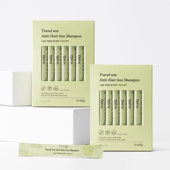 [1+1] Travel Hair Loss Relief Functional Shampoo 10ml 20 Pack by ScalQ - Available at allkpopmag. Price: $46.80.