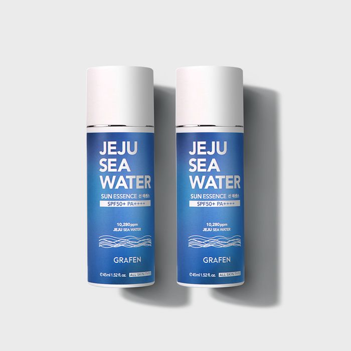 [2-Pack] Jeju Sea Water Sun Essence SPF 50+ PA+++ by Grapen - Available at allkpopmag. Price: $23.52.