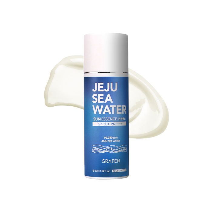 [2-Pack] Jeju Sea Water Sun Essence SPF 50+ PA+++ by Grapen - Available at allkpopmag. Price: $23.52.