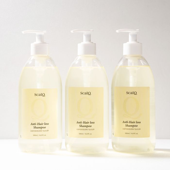 [3+1 Summer Shampoo] Hair Loss Functional Cool Shampoo 500ml x4 by ScalQ - Available at allkpopmag. Price: $94.89.